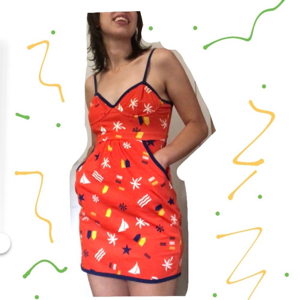 UO glow in the dark mini dress
